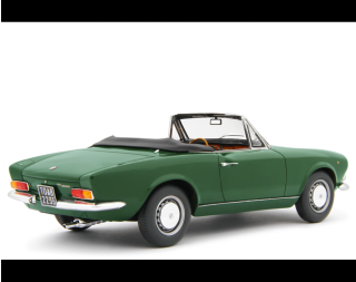 Fiat 124 Sport Spider AS (1438 cc.) 1968 Verde Laudoracing 1:18 Resinemodell (Türen, Motorhaube... nicht zu öffnen!)